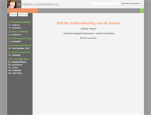 Tablet Screenshot of kathleen.computerlessen.org