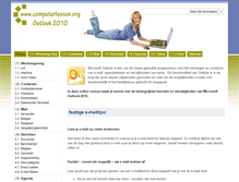 Tablet Screenshot of outlook-2010.computerlessen.org